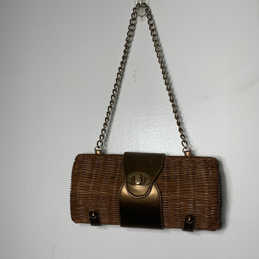 Wicker Basket Purse